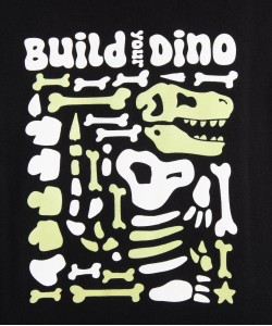 T-shirt manches longues dinosaure garçon